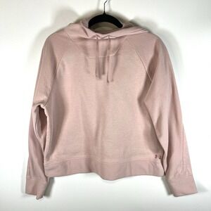 Under Armour Women's Loose Fit Cold Gear Pink Pullover Hoodie Size Large‎